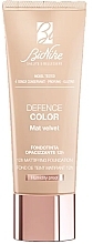 Fragrances, Perfumes, Cosmetics Foundation - BioNike Defence Color Mat Velvet 12h Foundation