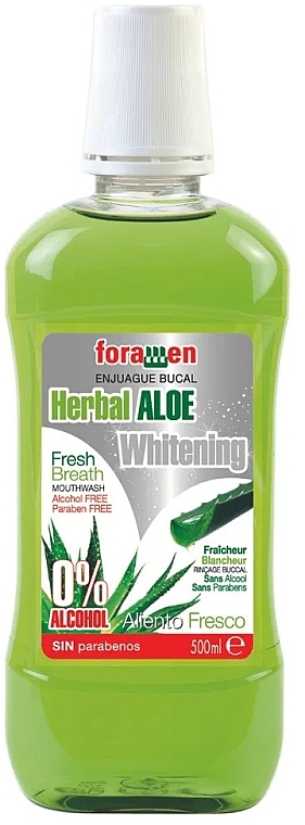 マウスウォッシュ - Foramen Herbal Aloe Mouthwash — photo N1