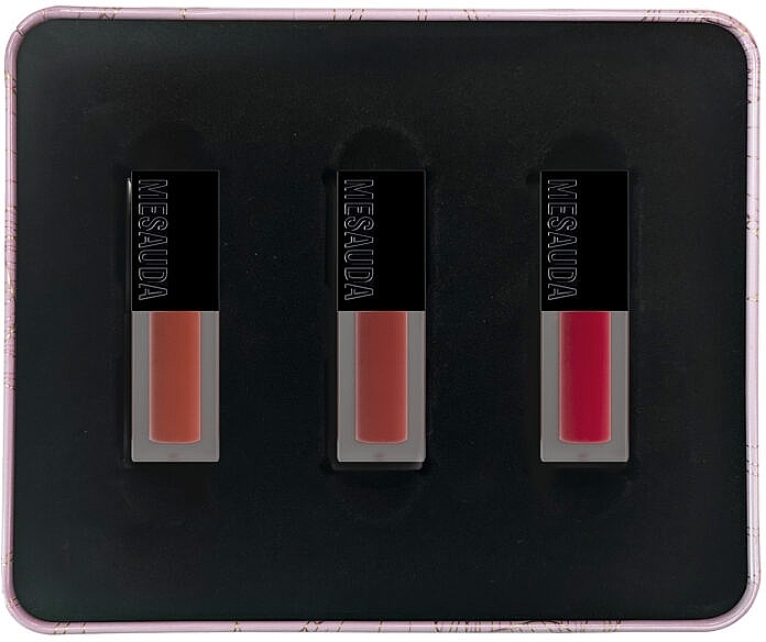 Mesauda Matte Couture Kit (lipstick/3pcs) - Set — photo N3