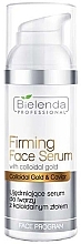 Fragrances, Perfumes, Cosmetics Colloidal Gold Firming Face Serum - Bielenda Professional Program Face Firming Face Serum With Colloidal Gold