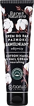 Fragrances, Perfumes, Cosmetics Nourishing Hand Cream with Silk Proteins - Barwa Natural Hand Cream