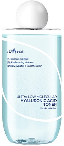 Molecular Hyaluronic Acid Moisturizing Toner - IsNtree Ultra-Low Molecular Hyaluronic Acid Toner — photo N1