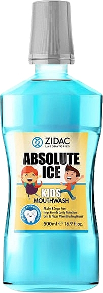 Kids Mouthwash - Zidac Absolute Ice Kids Mouthwash — photo N1