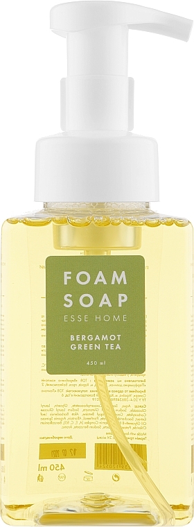 Bergamot & Green Tea Foam Soap - Esse Home Bergamot Green Tea — photo N5