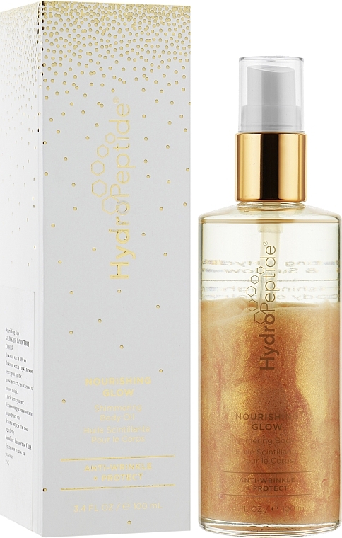 Shimmering Body Oil - HydroPeptide Nourishing Glow — photo N2