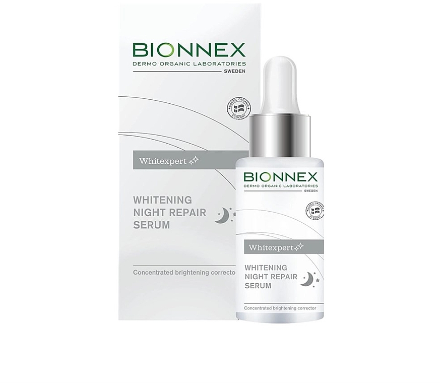 Night Face Serum - Bionnex Whitexpert Whitening Concentrated Serum — photo N1