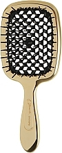 Limited Edition Hair Brush, gold and brown - Janeke Superbrush Limited — photo N1