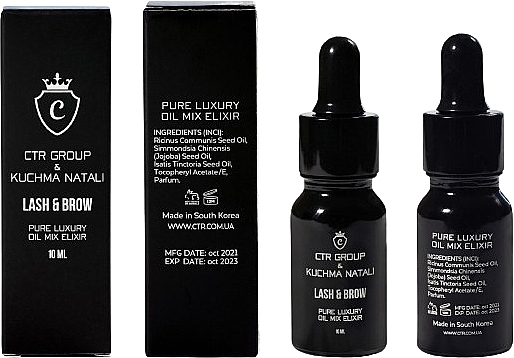 Brow & Lash Care Oil - CTR Pure Luxury Oil Mix Elixir — photo N3