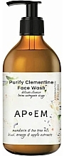 Fragrances, Perfumes, Cosmetics Micellar Water - APoEM Purify Clementine Face Wash