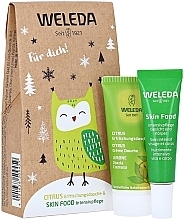 Fragrances, Perfumes, Cosmetics Set - Weleda Mini Citrus & Almond Set (sh/gel/20ml + b/cr/10ml)