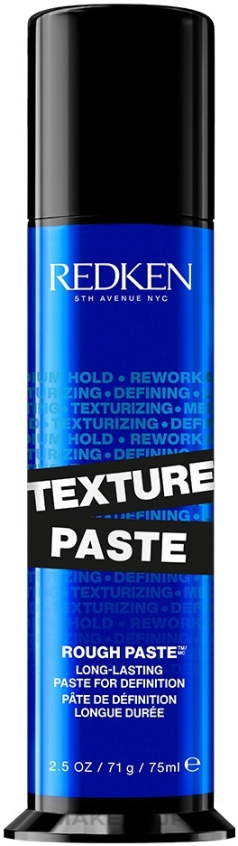 Texturizing Styling Hair Paste - Redken Rough Paste Number 12 — photo 75 ml