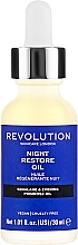 Radiance Oil - Makeup Revolution Skincare Night Restore Oil — photo N2