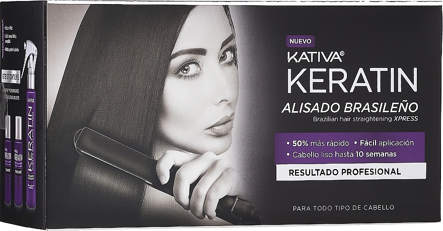 Set - Kativa Keratin (shm/35ml + cond/35ml + mask/100ml) — photo N1