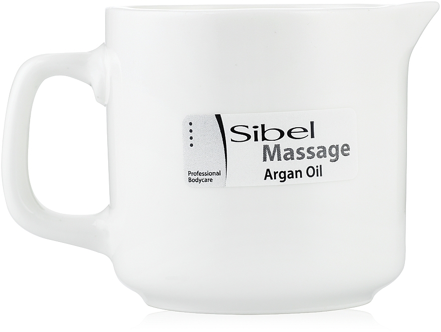 Repairing Massage Oil Candle "Argan Oil" - Sibel Massage Candle — photo N1