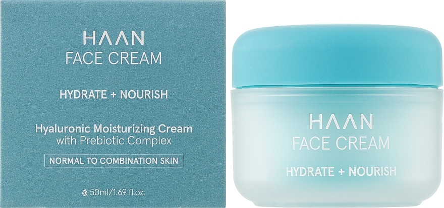 Cream for Normal & Combination Skin - HAAN Face Cream Hidrate + Nourish — photo N2