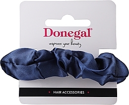 Fragrances, Perfumes, Cosmetics Hair Tie, FA-5674, fabric, dark blue - Donegal