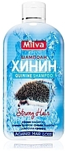 Strengthening Anti Hair Loss Shampoo - Milva Quinine Shampoo Stimulates Hair Growth — photo N1
