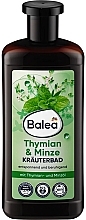 Herbal Bath Foam with Thyme & Mint - Balea Thymian & Minze — photo N1