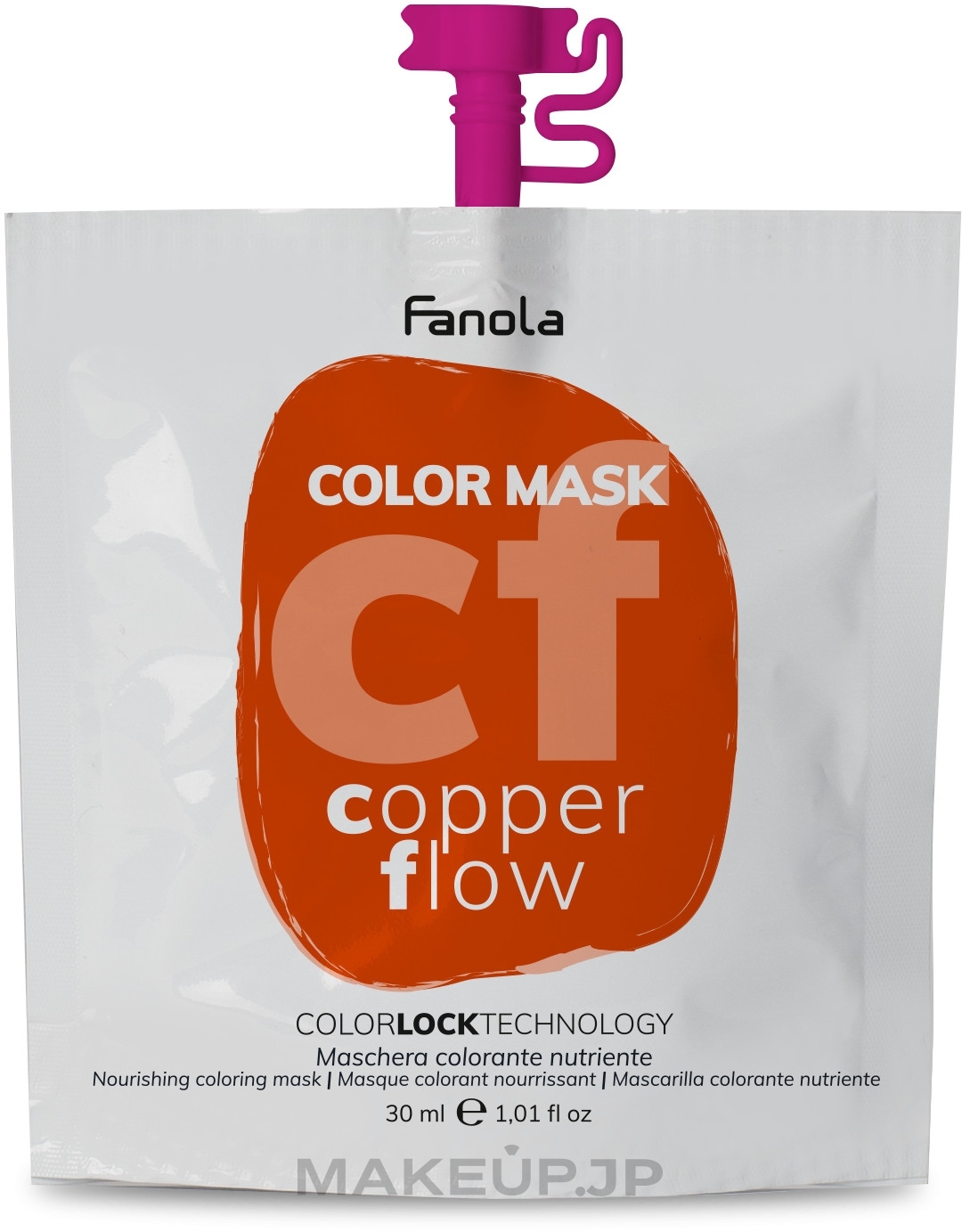 Moisturizing Toning Mask, 30 ml - Fanola Colour Mask — photo Cooper
