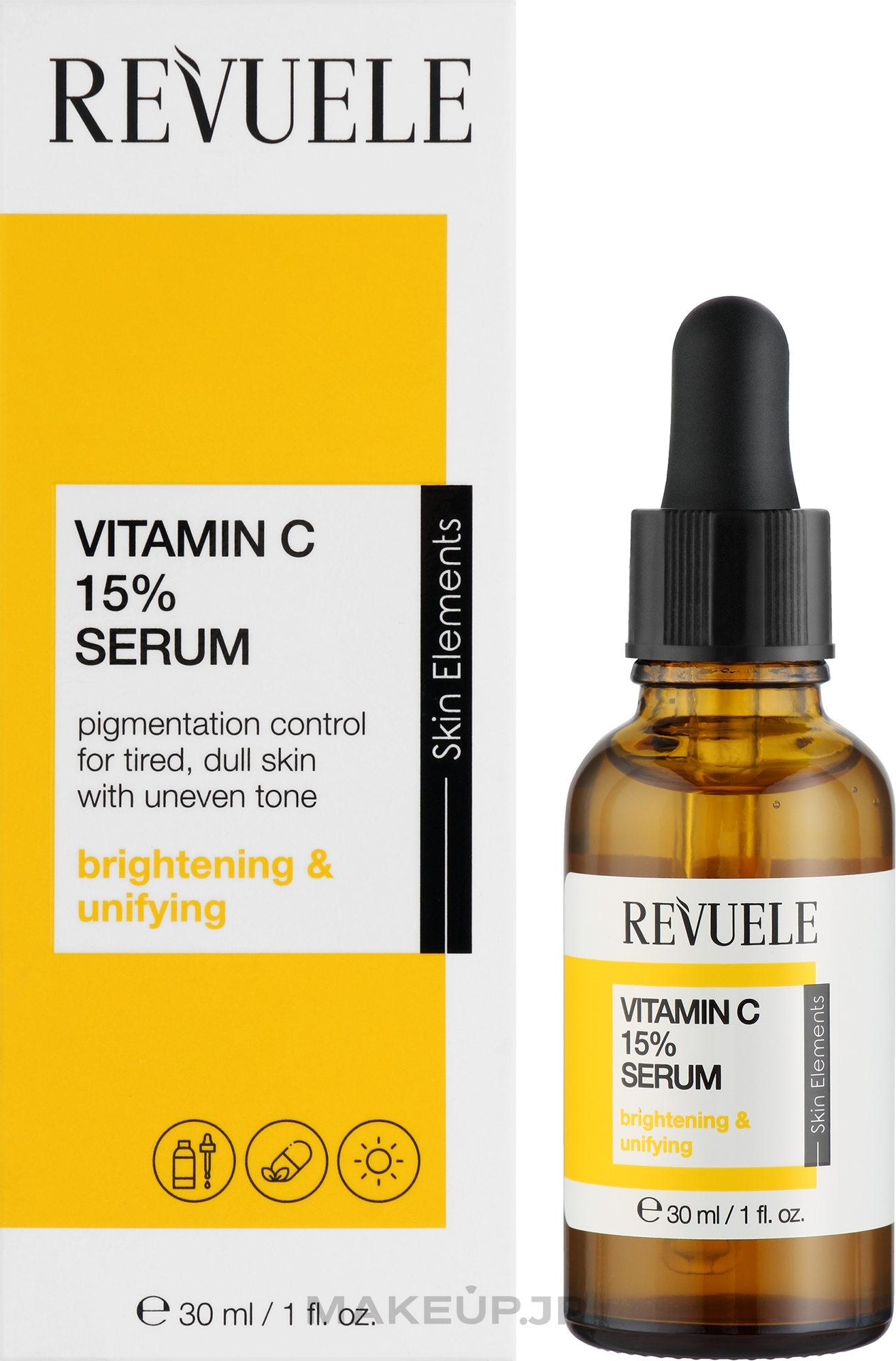 Vitamin C Brightening Face Serum - Revuele Vitamin C 15% Serum — photo 30 ml