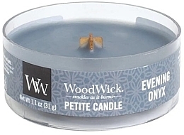 Fragrances, Perfumes, Cosmetics Scented Candle - WoodWick Evening Onyx Petite Candle