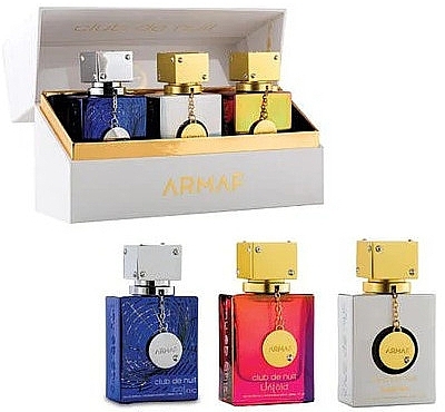 Armaf Club De Nuit Perfume Gift Set - キット (edp/3x30ml)	 — photo N1