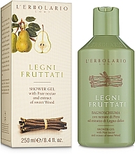 Fragrances, Perfumes, Cosmetics Bath Foam & Shower Gel "Fruits & Roots" - L'erbolario Bagnoschiuma Legni Frutatti