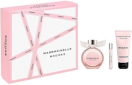 Fragrances, Perfumes, Cosmetics Rochas Mademoiselle Rochas - Set (edp/90ml + b/lot/100ml + edp/7.5ml)