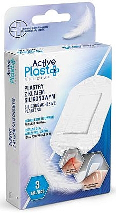 Patch for Minor Wounds & Cuts, 3 pcs. - Ntrade Active Plast Special — photo N1