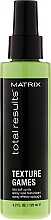 Fragrances, Perfumes, Cosmetics Hair Spray - Matrix Total Results Texture Games Sea Salt Spray