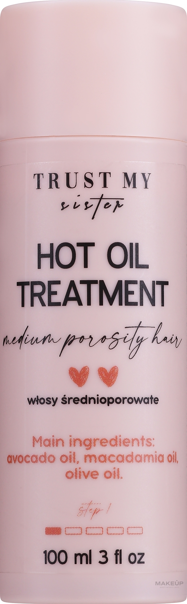 Medium Porosity Hair Oil - Trust My Sister Medium Porosity Hair Hot Oil Treatment — photo 100 ml