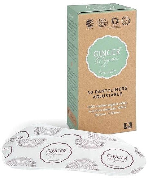 Elactic Daily Liners, 24 pcs - Ginger Organic — photo N1