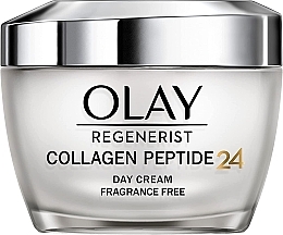 Fragrances, Perfumes, Cosmetics Unscented Day Face Cream - Olay Regenerist Collagen Peptide 24h Day Cream
