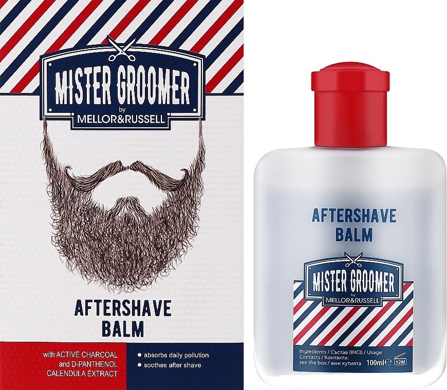 After Shave Charcoal Balm - Mellor & Russell Mister Groomer — photo N3
