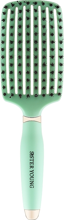 Ovia Fresh Mint Bv Hair Brush - Sister Young Hair Brush — photo N1