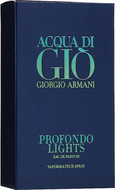 Giorgio Armani Acqua di Gio Profondo Lights - Eau de Parfum — photo N4