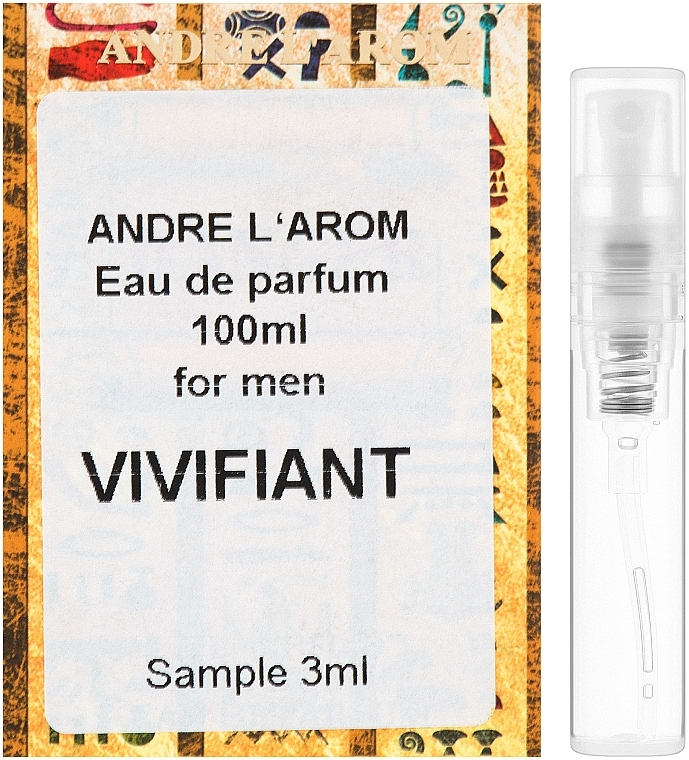 Andre L`Arom Eau De Parfum "Vivifiant" - Eau de Parfum (sample) — photo N1