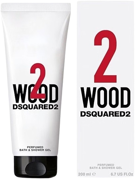 DSQUARED2 2 Wood - Scented Shower Gel — photo N1