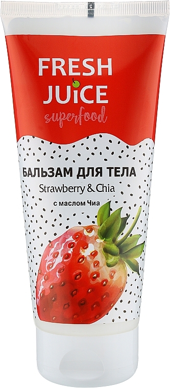 Strawberry & Chia Body Balm - Fresh Juice Superfood Strawberry & Chia — photo N1