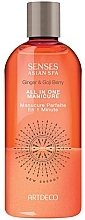 Fragrances, Perfumes, Cosmetics Hand Peeling Oil - Artdeco Senses Asian Spa Ginger&Goji Berry All in One Manicure
