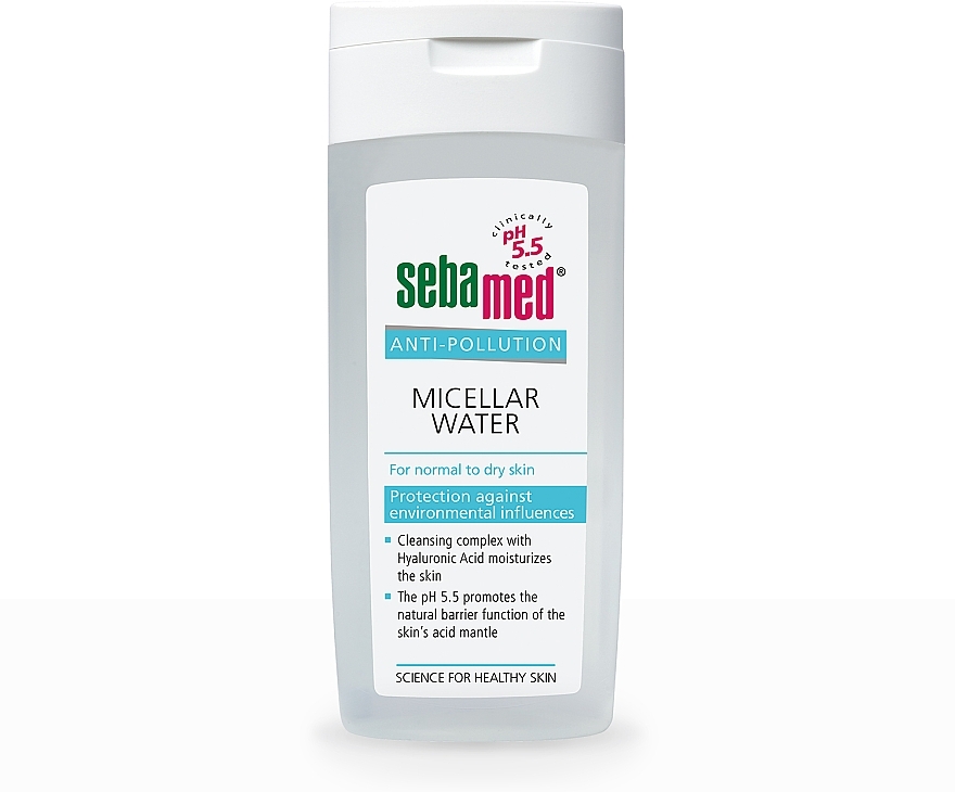 Micellar Water for Normal to Dry Skin - Sebamed Anti-Pollution Micellar Water For Normal to Dry Skin — photo N1
