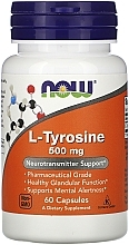 L-Tyrosine, 500 mg - Now Foods L-Tyrosine — photo N1