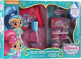 Fragrances, Perfumes, Cosmetics Air-Val International Shimmer And Shine - Set (edt/50ml + acc)	