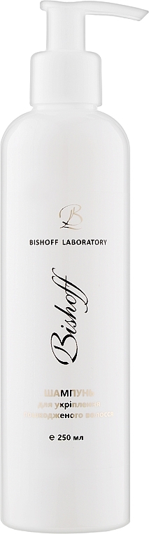 Strengthening Shampoo for Damaged Hair - Bishoff — photo N7