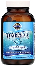 Fragrances, Perfumes, Cosmetics Beyond Omega-3 with OmegaXanthin Complex, capsules - Garden of Life Oceans 3 Beyond Omega-3