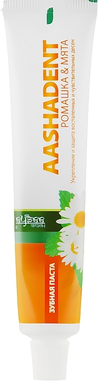 Chamomile & Mint Toothpaste - Aasha Dent  — photo N2