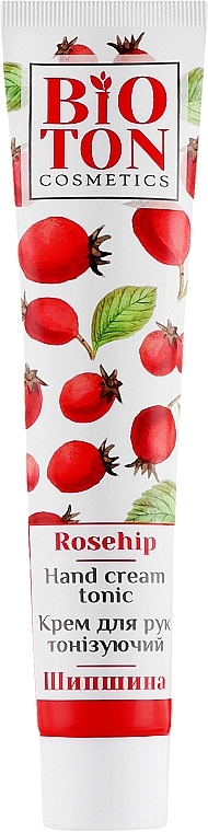 Rosehip Hand Cream - Bioton Cosmetics Rosehip Hand Cream Tonic — photo N1