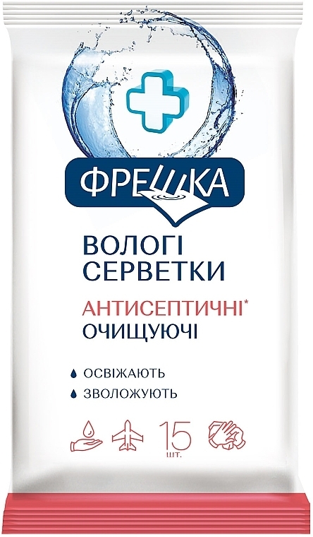 Antiseptic Wet Wipes - Freshka — photo N1