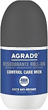 Fragrances, Perfumes, Cosmetics Men Roll-On Deodorant "Protection & Care" - Agrado Roll-on Deodorant Control Care Men