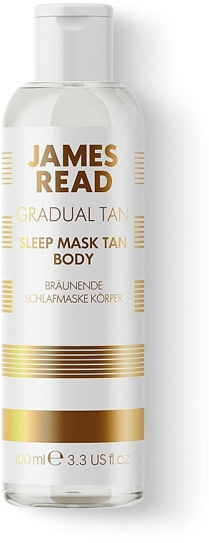 Night Body Mask "Care & Tan" - James Read Gradual Tan Sleep Mask Tan Body — photo N1